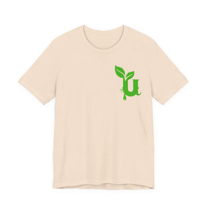 Eco-Friendly Graphic Tee Graffiti Tissue Culture Graphic Tee Perfect for Nature Lovers, Earth Day, Casual Wear, Gifts, Environmentalists