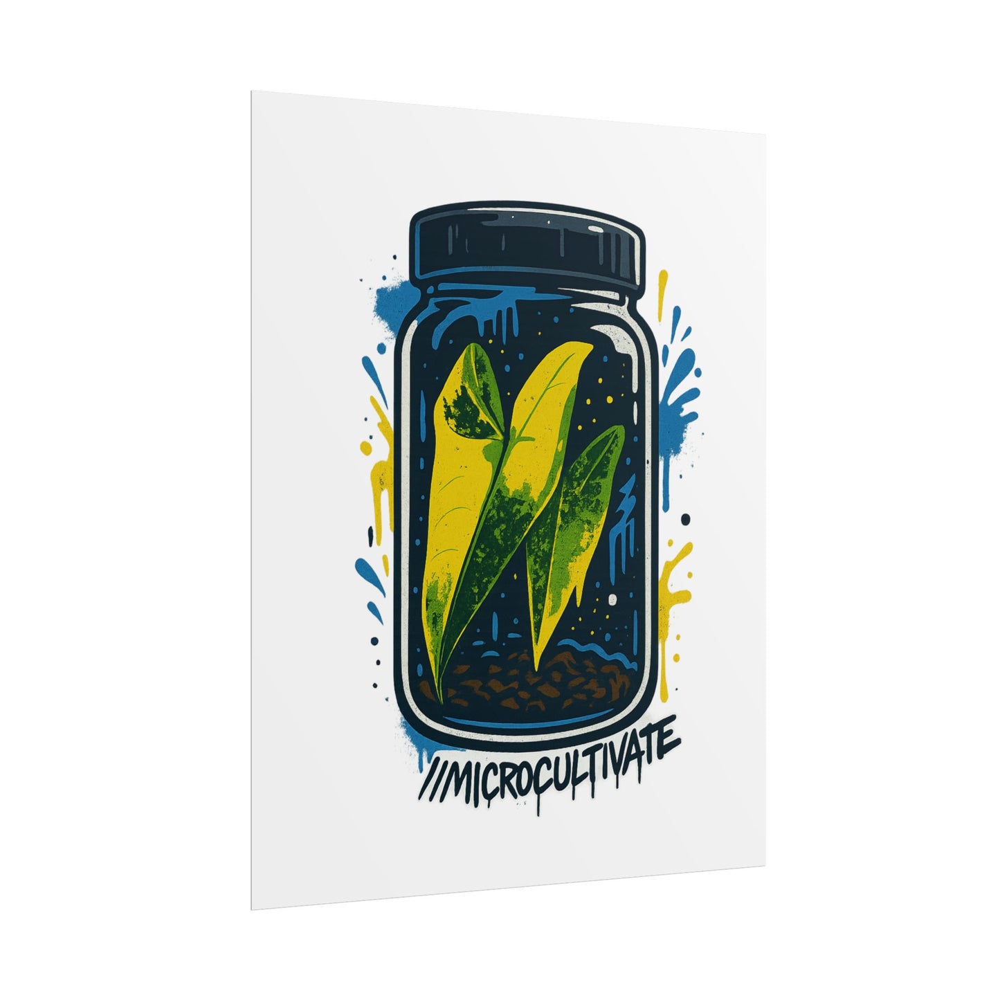 Microcultivate Graffiti Wall Art