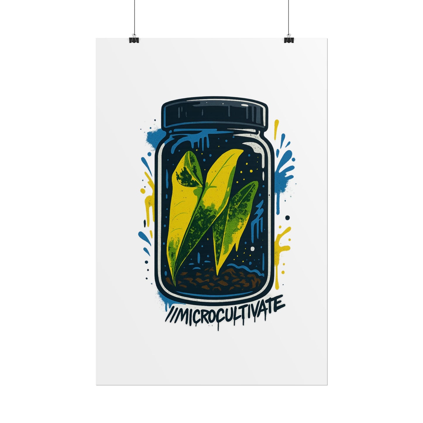Microcultivate Graffiti Wall Art