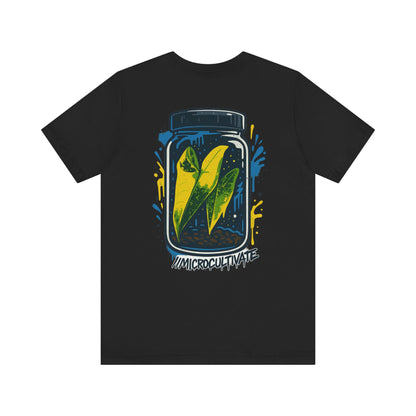 Eco-Friendly Graphic Tee Graffiti Tissue Culture Graphic Tee Perfect for Nature Lovers, Earth Day, Casual Wear, Gifts, Environmentalists