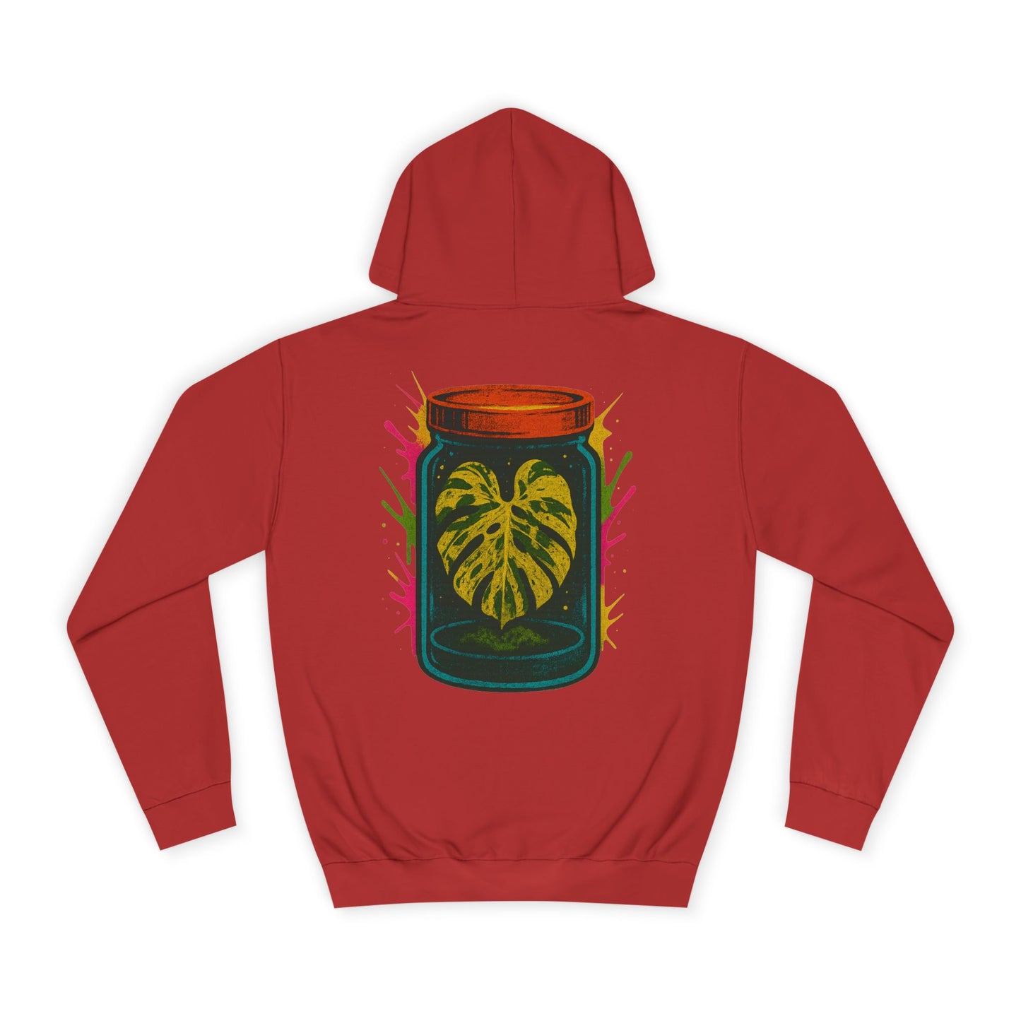 Microcultivate Graffiti TC College Hoodie, Unisex Hoodie for Plant Lovers, Cozy Sweatshirt, Gift for Students, Eco-Friendly Apparel