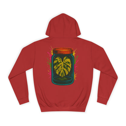 Microcultivate Graffiti TC College Hoodie, Unisex Hoodie for Plant Lovers, Cozy Sweatshirt, Gift for Students, Eco-Friendly Apparel