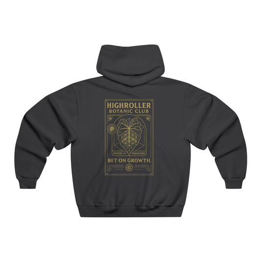 Highroller Botanic Club Hoodie – "Bet on Growth" Graphic Hooded Sweatshirt
