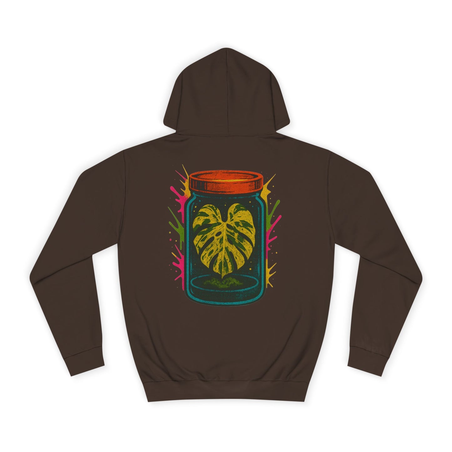 Microcultivate Graffiti TC College Hoodie, Unisex Hoodie for Plant Lovers, Cozy Sweatshirt, Gift for Students, Eco-Friendly Apparel