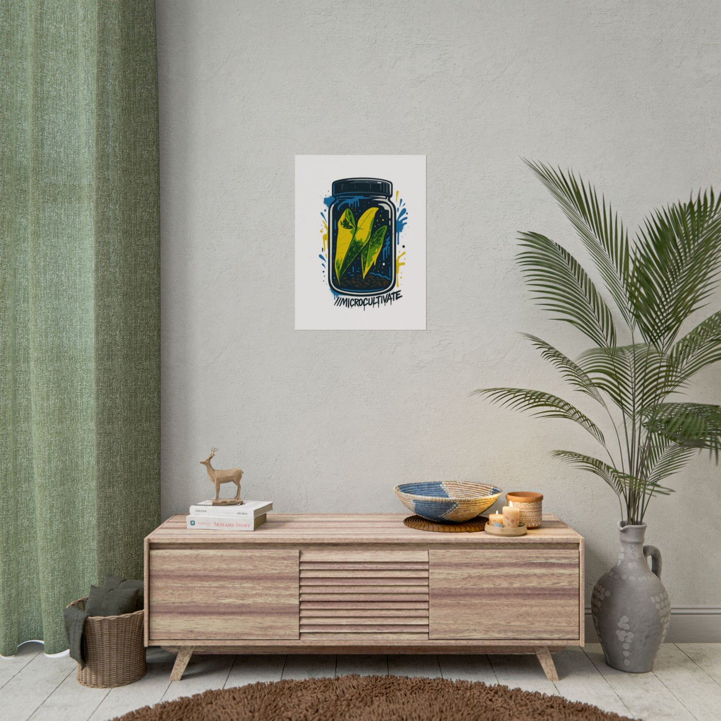 Microcultivate Graffiti Wall Art