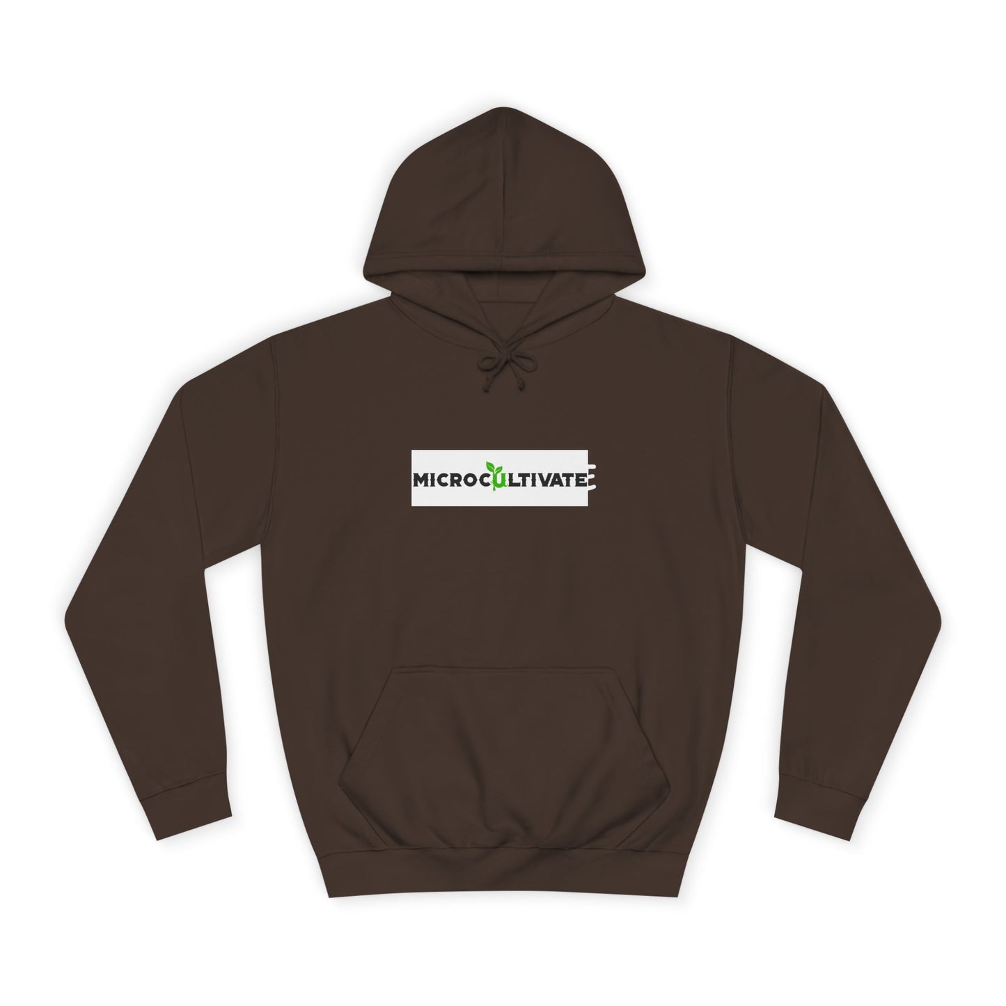 Microcultivate Graffiti TC College Hoodie, Unisex Hoodie for Plant Lovers, Cozy Sweatshirt, Gift for Students, Eco-Friendly Apparel