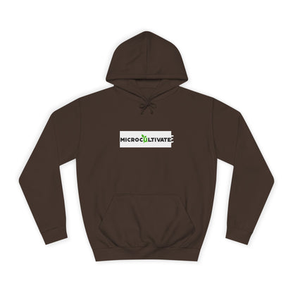 Microcultivate Graffiti TC College Hoodie, Unisex Hoodie for Plant Lovers, Cozy Sweatshirt, Gift for Students, Eco-Friendly Apparel