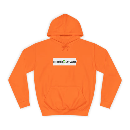 Microcultivate Graffiti TC College Hoodie, Unisex Hoodie for Plant Lovers, Cozy Sweatshirt, Gift for Students, Eco-Friendly Apparel