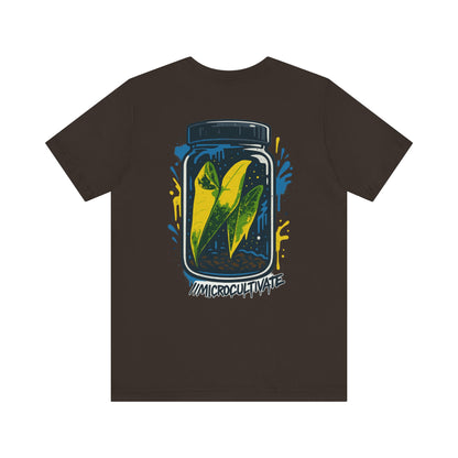 Eco-Friendly Graphic Tee Graffiti Tissue Culture Graphic Tee Perfect for Nature Lovers, Earth Day, Casual Wear, Gifts, Environmentalists