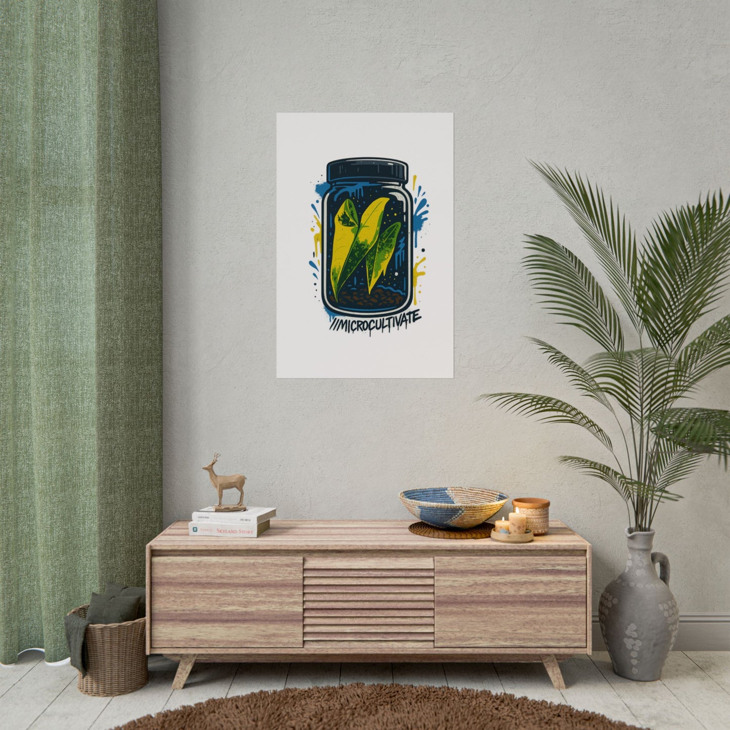 Microcultivate Graffiti Wall Art
