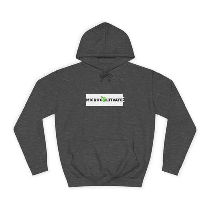 Microcultivate Graffiti TC College Hoodie, Unisex Hoodie for Plant Lovers, Cozy Sweatshirt, Gift for Students, Eco-Friendly Apparel