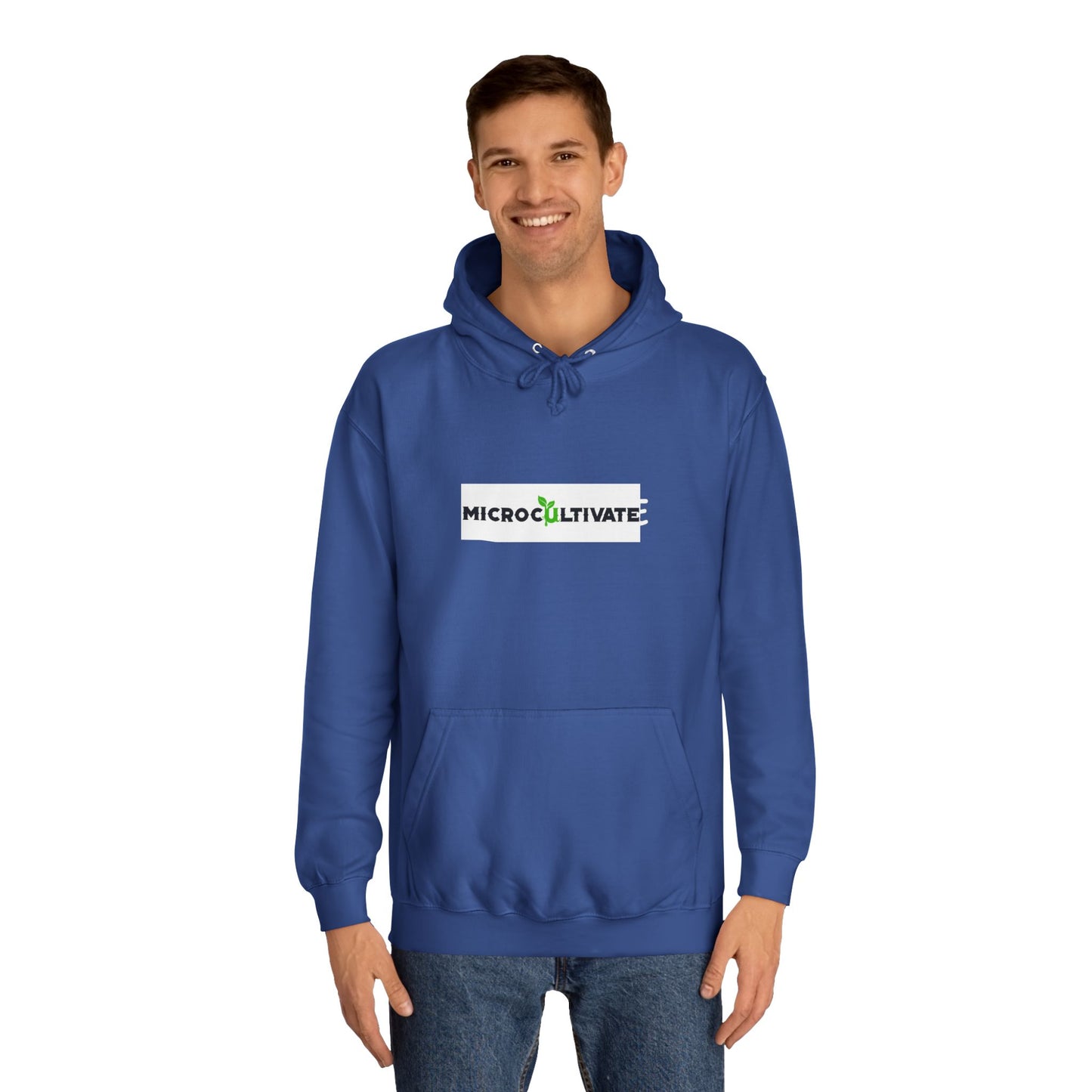 Microcultivate Graffiti TC College Hoodie, Unisex Hoodie for Plant Lovers, Cozy Sweatshirt, Gift for Students, Eco-Friendly Apparel