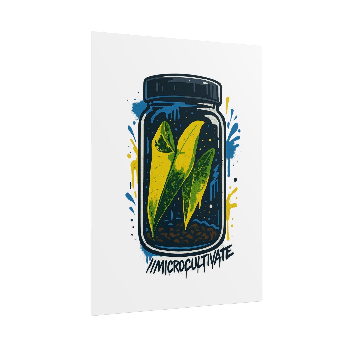 Microcultivate Graffiti Wall Art