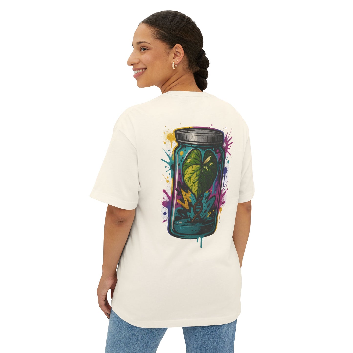 Microcultivate Melo Aurea Graffiti Tissue Culture  Graphic Tee, Casual Streetwear, Eco-Friendly Gift, Summer Vibes, Nature Lover Shirt