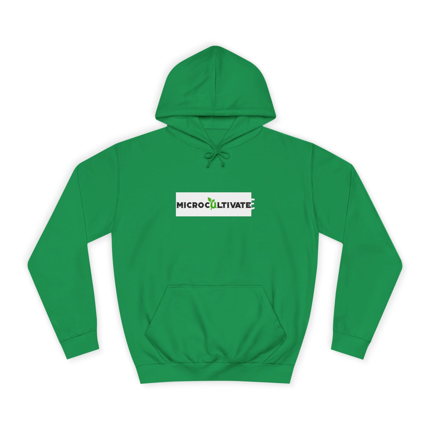 Microcultivate Graffiti TC College Hoodie, Unisex Hoodie for Plant Lovers, Cozy Sweatshirt, Gift for Students, Eco-Friendly Apparel