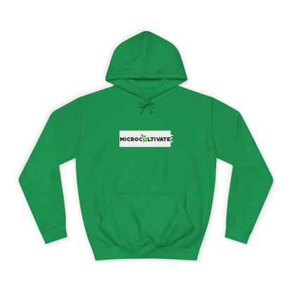 Microcultivate Graffiti TC College Hoodie, Unisex Hoodie for Plant Lovers, Cozy Sweatshirt, Gift for Students, Eco-Friendly Apparel