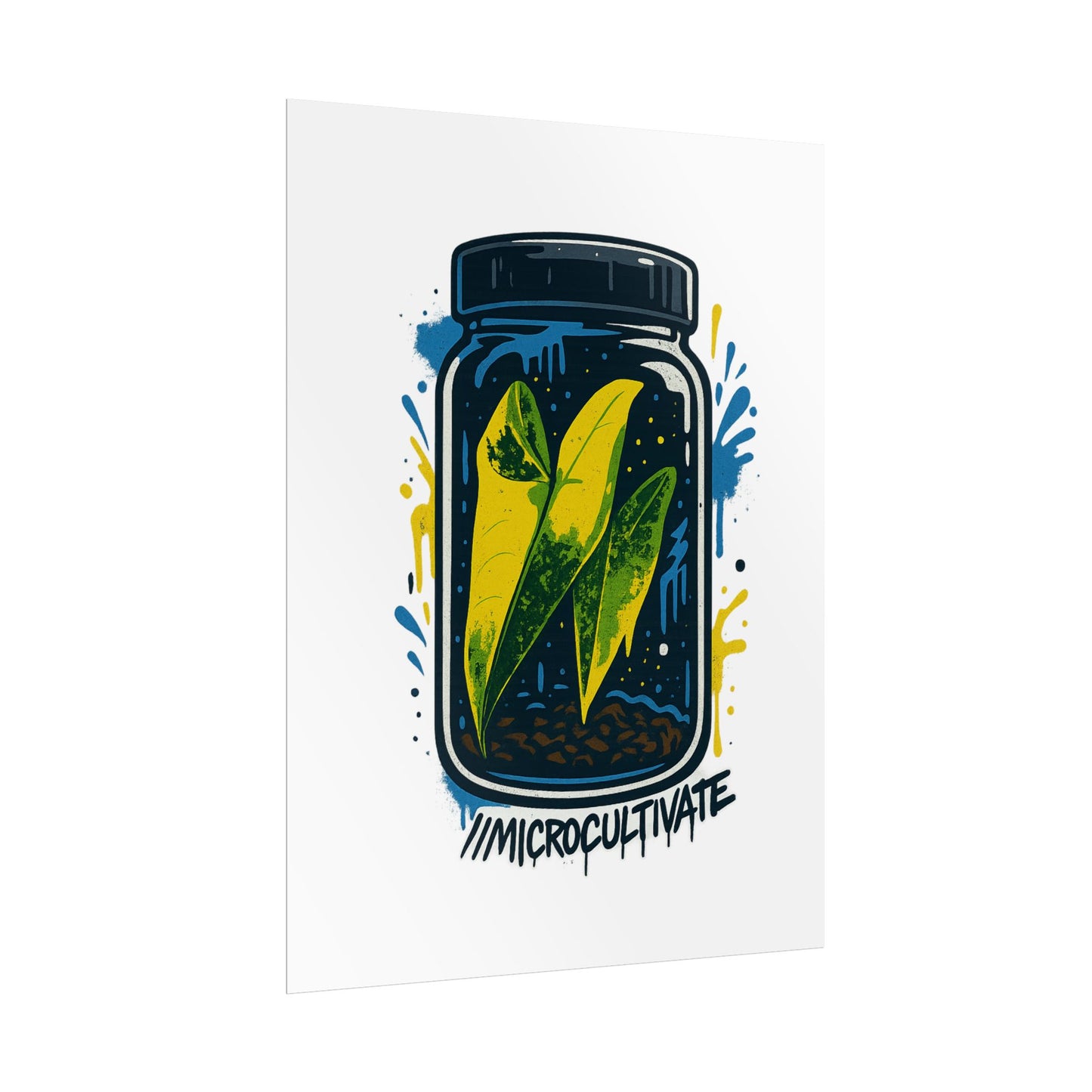 Microcultivate Graffiti Wall Art