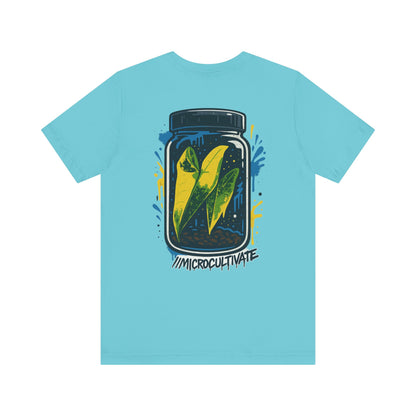 Eco-Friendly Graphic Tee Graffiti Tissue Culture Graphic Tee Perfect for Nature Lovers, Earth Day, Casual Wear, Gifts, Environmentalists