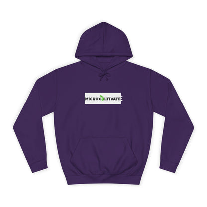 Microcultivate Graffiti TC College Hoodie, Unisex Hoodie for Plant Lovers, Cozy Sweatshirt, Gift for Students, Eco-Friendly Apparel