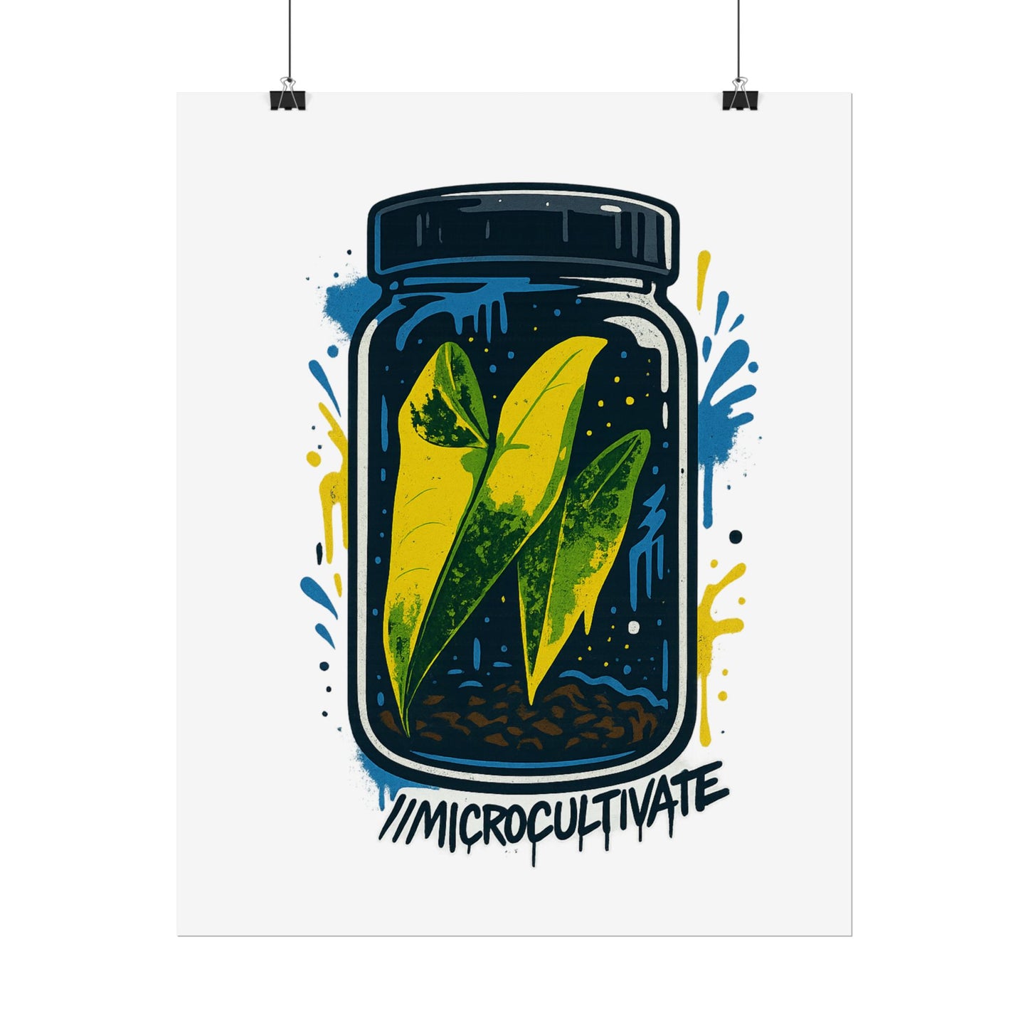 Microcultivate Graffiti Wall Art