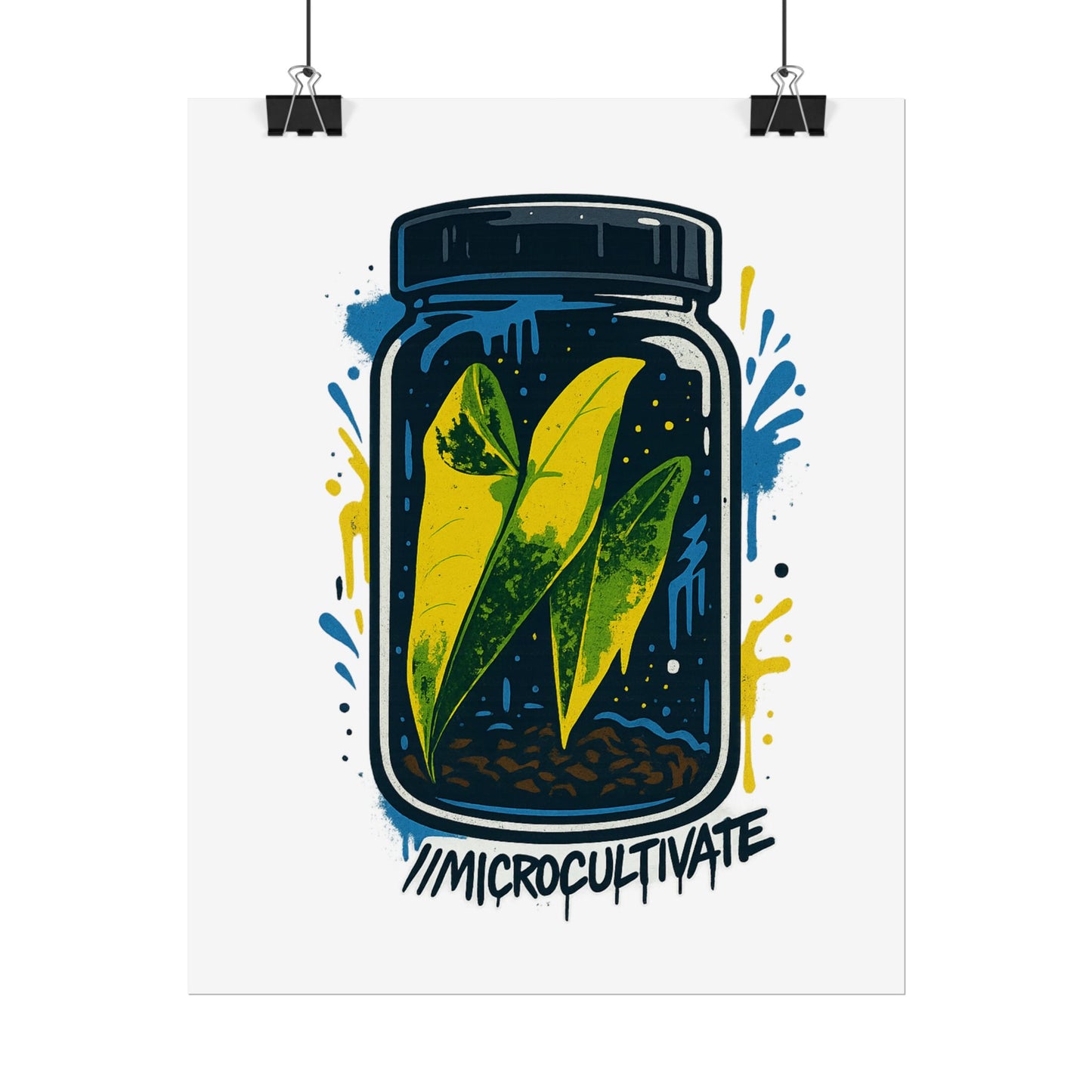 Microcultivate Graffiti Wall Art