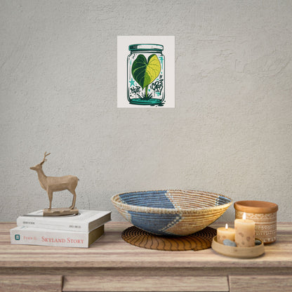 Microcultivate Graffiti Melo Aurea, Botanical Wall Art